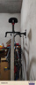 自行车挂架墙壁式收纳室内停车展示挂车架山地公路车挂钩墙上悬挂 360°旋转款 实拍图