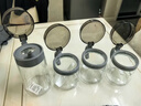 欣美雅（xinmeiya）厨房玻璃调料盒套装家用组合装调料瓶子油盐酱醋盐罐子油瓶大容量 雅致灰调味500ml六只装+标签 实拍图