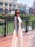 CRANTA KOMEIA墨镜女2026新款夏季偏光防晒紫外线太阳镜眼镜生日礼物送女生女友 偏光黑框黑灰片 高级感送老婆女朋友实用高档 实拍图