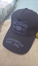CACUSS棒球帽男四季大头围显脸小鸭舌帽运动休闲时尚防晒帽子黑色中号 实拍图