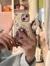 圣图朗新款17苹果16多巴胺女孩iphone15promax可爱14plus手机壳12卡通11高级感XS全包液态硅胶软13防摔套 液态硅胶-捧花女孩-古董白 iPhone 13 实拍图