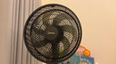美的（Midea）【超级单品】七叶轻音立式电风扇家用柔风落地扇台式桌面小型风扇大风量节能摇头宿舍电扇 SAF30AB 实拍图