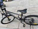 沃雷顿（VORLAD）红日500山地自行车油压碟刹24速培林花鼓学生成人通勤代步车 灰黑色26*15.5（身高150-170cm） 实拍图
