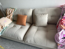 全友家居 云朵沙发客厅小户型现代简约家用奶油风猫抓绒布艺直排沙发 实拍图