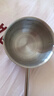 热油小锅泼油锅加厚不锈钢木柄防烫带刻度双倒流口不挂油无涂层 升级款【长柄】300ml 不烫手 实拍图