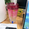 香飘飘Meco蜜谷·鲜果茶红心苹果茉莉口味果汁茶400ml*8杯箱装茶饮料 实拍图