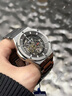 雷诺（RARONE）双子星G龙铠男士手表镂空机械表全自动腕表钢带 生日礼物送男友 实拍图