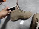 回力（Warrior）官方雪地靴子男鞋冬季加绒保暖工装高帮棉鞋男士马丁靴卡其加绒42 实拍图