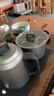 美的（Midea）纯钛烧水壶嵌入式茶台一体机煮茶壶全自动上水电热水壶电茶盘自动断电C15X 实拍图