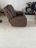 芝华仕（CHEERS）头等舱真皮单人沙发电动多功能半青皮懒人椅明星椅K621朱古力 实拍图