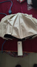 暖心话全自动雨伞折叠大号男女双人晴雨两用防紫外黑胶防晒遮阳伞太阳伞 72骨升级款大伞-典雅米 实拍图