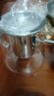暮云泡茶壶加厚玻璃茶壶大容量办公室茶具养生高硼硅耐高温 450ml 实拍图