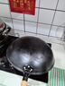 中福陆川铁锅炒菜锅家用无涂层氮化窒化广西生铁铸铁锅炒锅燃气已开锅 圆底 36cm 【有耳+锅盖】JD或SF物流 实拍图