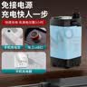 YEMO德国户外便携式花洒无线电动自吸宿舍淋浴器简易移动家用增压神器 【过滤套餐1】6000mah-带数显屏 小巧便捷/智能显示/科技防水 实拍图