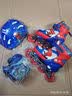 迪士尼轮滑鞋儿童溜冰鞋男女童滑冰旱冰鞋速滑鞋初学蜘蛛侠送礼物 实拍图