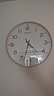 康巴丝（Compas）挂钟客厅钟表 简约石英钟表挂墙时钟 3294A 金色 实拍图