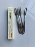 京东京造 叉子 水果叉牛排西餐餐具套装不锈钢【加长叉头】5只装 实拍图
