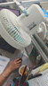 赛亿小风扇台扇台夹扇壁挂扇迷你学生宿舍床头办公室轻音桌面换气电风扇FJ7-01 实拍图