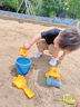 迪漫奇儿童沙滩玩具铲沙挖沙工具18件套宝宝玩沙戏水玩具沙滩车生日礼物 实拍图