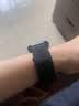 顽键侠适用apple watch s10表带编织iWatch s11腕带磁吸音乐小狗苹果手表s8表带s7/s6/s5/se级ultra配件 星光色-瞌睡小猫 38/40/41/42表盘4~11代/se 实拍图