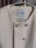 太平鸟时尚秋冬新款气质小香风外套A1BBC4208 米色 L 晒单实拍图