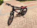 凤凰（Phoenix）儿童自行车山地车男女学生脚踏车6-15岁童车 霸道 黑红色 20寸 实拍图