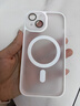 KEKLLE【肤感磁吸】适用iPhone15手机壳 苹果15保护套磁吸无线充电磨砂防摔镜头全包软边保护套 象牙白 实拍图