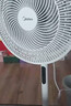 美的（Midea） 电风扇 家用风扇7叶落地扇立式轻音节能大风量电扇台扇迷你扇台立两用转页扇空气循环扇安静低音 红外遥控丨9H定时 扇面扩大·SAH35BSJ1 家用落地扇 实拍图