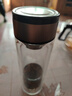 【京东物流配送】高硼硅双层玻璃杯大容量泡茶杯水杯子茶水分离杯 【活动】350ml1只 实拍图