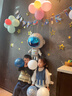 欧妮姿生日场景布置男孩生日气球道具氛围布置场景派对装饰快乐太空拉旗 实拍图