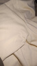 马登工装美式复古重磅亨利衫长袖T恤男开领硬汉内搭纯棉打底衫 米白色 【打底内搭男/衣服男装/男士卫衣/休闲百搭】 XL 实拍图
