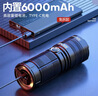 神火（SupFire）手电筒强光超亮长续航远射探照军流明灯户外充家专用穿天炮100000 实拍图
