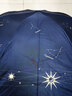 天堂伞 防紫外线晴雨伞三折 便携折叠防晒太阳伞遮阳伞两用伞星河深藏青 实拍图
