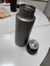京东京造保温杯运动随行316L不锈钢水杯男士轻便登山户外杯子银灰色480ml 实拍图