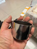钛杯纯钛杯子带把手双层咖啡杯家用牛奶杯简约茶杯下午茶广告杯 150毫升纯钛咖啡杯结晶 150 实拍图