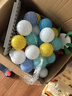 BG-BABYGO海洋球婴儿玩具波波球可啃咬儿童室内游戏彩色球升级7cm尺寸50个 实拍图
