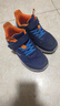 361°儿童运动鞋男女童(3-12岁)防撞鞋头密网休闲跑鞋 蓝 36 实拍图