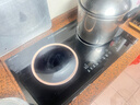 富得莱嵌入式电磁炉双灶电陶炉家用大功率3500w凹面双头电灶台套装 一电一陶/换装免改孔 实拍图