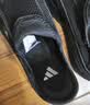 阿迪达斯（adidas）闪穿鞋男女软底轻便健步鞋户外网面透气一脚蹬休闲鞋黑色 38.5 实拍图