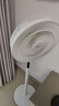 美的（Midea）【幸运草安睡1S】一级能效直流变频声控电风扇家用遥控卧室静音落地扇台式桌面抗菌大风力转页扇 实拍图
