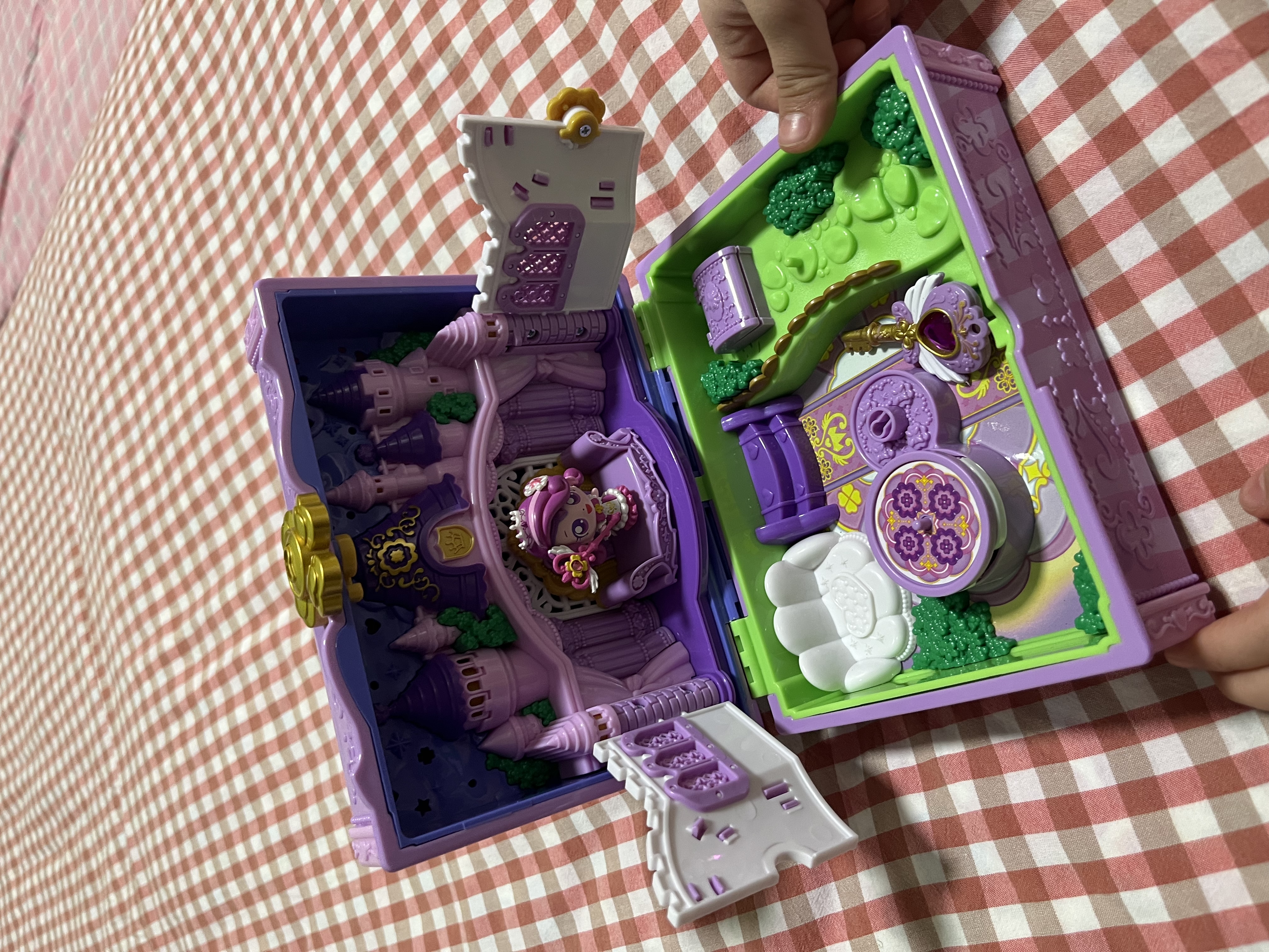 奇妙萌可幸运萌可的神秘宝盒发光玩具魔法钥匙第5季宝箱收纳场景新年礼物 实拍图