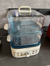 美的（Midea）【价保618】电蒸锅炖蒸煮一体大容量透明可视电蒸笼蒸锅 家用蒸汽锅电蒸箱家用早餐蒸煮一体电锅机 10.8L 【升级环绕蒸 上蒸下煮】2323H02 实拍图