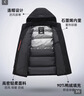 雅鹿羽绒服男2025冬季新款石墨烯保暖商务休闲爸爸装加厚可脱卸帽外套 黑色【石墨烯+可脱卸连帽】 XL (180) 【建议130-150斤】 实拍图