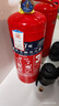 洪湖 26年干粉灭火器3公斤家用灭火器3KG车载灭器私家车用 MF/ABCE3 实拍图