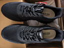 双星八特飞织网面跑步运动男鞋春秋舒适透气轻便耐磨黑色旅游工作休闲鞋 实拍图