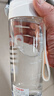 希乐塑料水杯tritan运动男女大容量户外学生杯子600ml雪球白XL-2217 实拍图