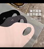 立体款防晒口罩女高颜值遮阳百搭显脸小薄款透气夏季冰丝防晒 防晒口罩-黑色一只装 1个 实拍图