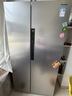 松下（Panasonic）大白鲸505L对开门冰箱超大容量家用一级能效风冷无节能大冷冻以旧换新NR-EB51SPA-S【国家补贴】 实拍图