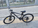 喜德盛（xds）山地自行车黑客380避震前叉21速禧玛诺变速X6铝合金车架通勤代步 黑/灰色（26款） 15.5寸（建议身高150-165cm） 实拍图