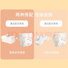贝瑞加婴儿尿布兜隔尿裤透气防水防侧漏可洗3条装颜色随机 实拍图